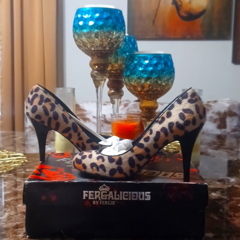 Fergalicious by Fergie Utopia Leopard Heel